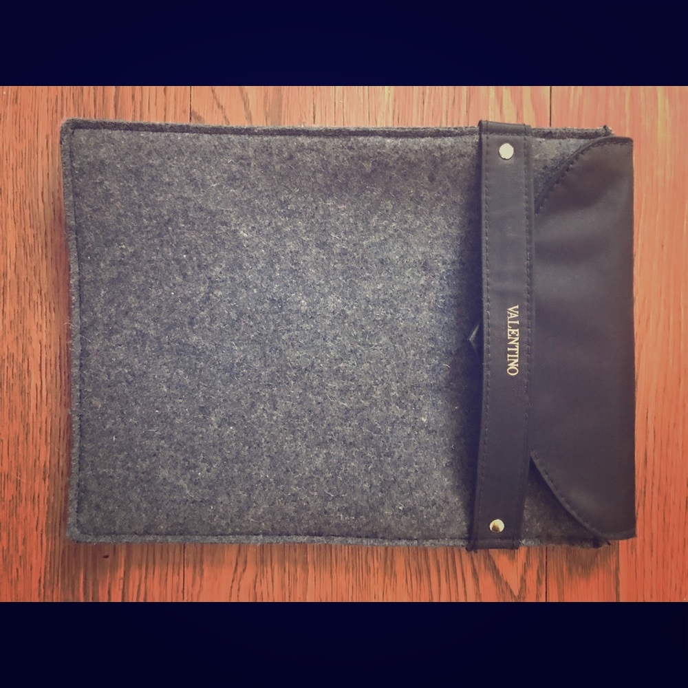 Valentino iPad mini felt sleeve